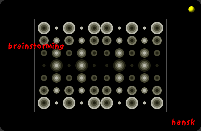 Laufbild Brainstorming